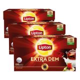 Lipton Extra Dem Demlik Poşet Çay, 100'lü, 320g (3 paketi)