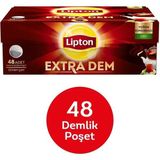 Lipton Extra Dem Demlik Poşet Çay 48'li 153 gr X4