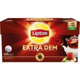 Lipton Extra Dem Demlik Süzen Poşet Siyah Çay 100'Lü 320 G (4'Li Paket)