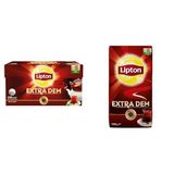 Lipton Extra Dem Demlik Süzen Poşet Siyah Çay 100'lü Paket & Siyah İnci Extra Dem Dökme Çay 500 Gr