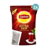 Lipton Extra Dem Siyah Çay 700 gr 35'li Demlik Poşet Çay Yoğun Kıpkırmızı Dem Kilitli Paket x 2 Adet