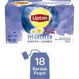 Lipton Iyi Geceler Papatya ve Lavanta Bitki ve Meyve Çayı Karışımı 18LI - Bitki Çayı