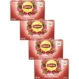 Lipton Kuşburnu 20'li Bardak Poset Cay x 4 Adet - Bitki Çayı