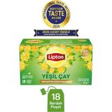 Lipton Osmantus Çiçek Bahçesi Aromalı Yeşil Çay 18LI - Bitki Çayı