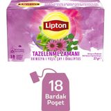 Lipton Tazelenme Zamanı Ekinezya ve Ökaliptuslu Bitki ve Meyve Çayı Karışımı 18LI - Bitki Çayı