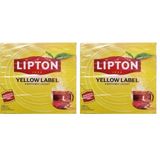 Lipton Yellow Label Bardak Poşet Çay 100'Lü, 200G (2 paketi)