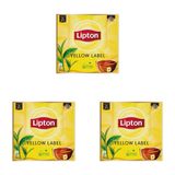 Lipton Yellow Label Bardak Poşet Çay 100'Lü, 200G (3 paketi)