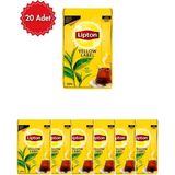 Lipton Yellow Label Çay - Klasik Siyah Çay, Yoğun Dem ve Zengin Aroma - 20 kg