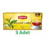 Lipton Yellow Label Demlik Poşet Çay 100'Lu 3 Adet
