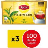 Lipton Yellow Label Demlik Poşet Çay 300 Adet Bergamot Aromalı Siyah Çay Lezzeti