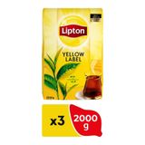 Lipton Yellow Label Dökme Çay 2000 gr x 3