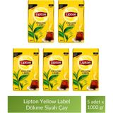 Lipton Yellow Label Dökme Siyah Çay 1000 gr x 5 Adet - 1 kg