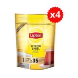 Lipton Yellow Label Jumbo Demlik Poşet Çay 30'lu x 25 gr x 4 Adet