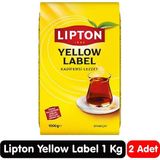 Lipton Yellow Label Siyah Çay 1 Kg 2 Paket