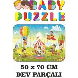 Lipyos Atlı Karınca ve Oyun Zamanı Dev Parçalı Eğlenceli Puzzle 50 x 70 cm Puzzle