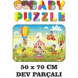 Lipyos Atlı Karınca ve Oyun Zamanı Dev Parçalı Eğlenceli Puzzle 50X70 cm Puzzle
