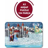 Lipyos Ejderha ve Şövalye A3 104 Parça Puzzle, Oyuncak, Yapboz