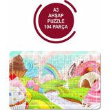 Lipyos Şeker, Meyve, A3 104 Parça Puzzle, Oyuncak, Yapboz