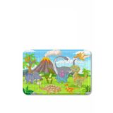 LİPYOS Sevimli Hayvanlar Dinazorlar A3 104 Parça Puzzle, Oyuncak, Yapboz A3 1553