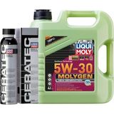 Liqui Moly Molygen New Generation 5W30 Motor Yağı 4 Lt,ceratec Seramik Motor Koruyucu 300ML Set