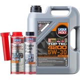 Liqui Moly Set 10 Toptec 4200 5l Motor Yağı 5W-30,MOTOR Içi Temizleyici,dizel Sistem Temizleyici
