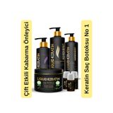 Liquid Keratin Çift Etkili Saç Botoksu No 1 - (ONARIM BAKIM) Keratin Seti - Yanan Yıpranan Kabaran Saçlara