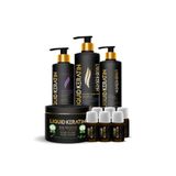 Liquid Keratin Çift Etkili Saç Botoksu No-2 Onarıcı Keratin Bakım Seti- (DAHA DÜZ, CANLI, PARLAK VE YUMUŞAK SAÇLAR)