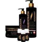 Liquid Keratin Ekstra Düzleştirici 4'lü Keratin Bakım Seti (Şampuanlı)