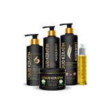 Liquid Keratin Kabaran Kuru Mat Sert Saçlar Için Keratin Bakım Seti (5'Lİ)