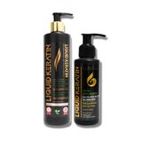 Liquid Keratin Kabaran Saçlara 2'Li Keratin Bakım Seti (Kabaran Krem + Şampuan)