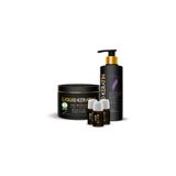 Liquid Keratin Keratin Bakım Ekstra 3'lü Set - Kuru Yıpranmış Kabaran Sertleşen Saçlar Için - Onarıcı Canlandırıcı
