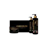 Liquid Keratin Kuru Mat Sert Kabaran Yıpranmış Saçlar Için - Keratin Bakımı 3'lü Set KRS10113-YHB