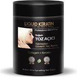 Liquid Keratin Renkli Yoğun Toz Açıcı Kadınlar için Yakmadan Güvenli Saç Açma Etkisi