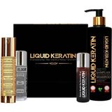 Liquid Keratin Saç Çıkaran Yağ Onarıcı Serum Dökülme Karşıtı Şampuan (keratin Bakım 4'lü Set