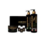 Liquid Keratin Yanan Yıpranan Kırılan Saçlara - Saf Keratin Bakım Seti - Doğal Saç Kurtarma - Saç Onarım