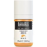 Liquitex 1959982 Professional akrilik boya Soft Body – sanatçı boyası, kremsi kapatıcı kıvamda, yüksek pigmentasyon, solmaz ve eskimeye dayanıklı, 59 ml şişe – Turuncu Fosforlu