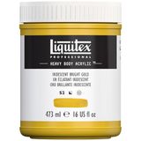 Liquitex 4412234 Professional Heavy Body akrilik boya, sanatçı kalitesinde, mükemmel ışık haslığı, tereyağı kıvamında, 473 ml tencere - irisyonlu altın