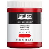 Liquitex 4412292 Professional Heavy Body Akrilik Boya, Sanatçı Kalitesinde, Mükemmel Işık Haslığı, Yağlı Tutarlılık, 473 ml Saksı - Naftol Kırmızısı Karmin