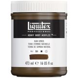 Liquitex 4412331 Profesyonel Ağır Vücut Akrilik Boya, Sanatçı Kalitesinde Mükemmel Solmazlık ile, 473 ml Tencere - Umbra Natur