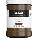 Liquitex 4413331 Professional Heavy Body Akrilik Boya, Sanatçı Kalitesinde, Mükemmel Işık Haslığı, Yağlı Kıvamda, 946 ml Saksı, Doğal Umbra
