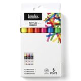 Liquitex 4610660 Profesyonel Boya Kalemi, Hafif Fosforlu, Set 6 renk
