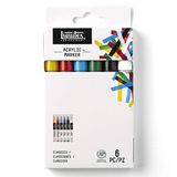 Liquitex 4610660 Profesyonel Boya Kalemi, Hafif, Set 6 renk