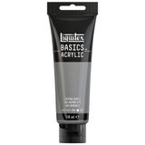 Liquitex 8870035 Basics Akrilik Boya Nötr Gri No. 5 – 118 ml Tüp, Solmaz, Orta Viskozite, İpeksi Parlaklık, Monopigmente, Arşiv Kalitesi