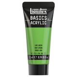Liquitex 8870493 Temel akrilik boya - kireç yeşili, 22 ml tüp, solmaz, su geçirmez, ahşap, metal, seramik, plastik, tuval boyama ve dekorasyon için