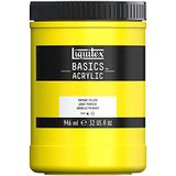 Liquitex akrilik boya, monopigmentli sanatçı pigmentleri, akrilik, Sarı, Acrylfarbe - 946ml Topf