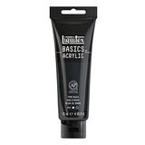 Liquitex akrilik boya, monopigmentli sanatçı pigmentleri, Fildişi Siyahı, Akrilik boya - 118 ml tüp