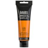 Liquitex akrilik boya, monopigmentli sanatçı pigmentleri, Kadmiyum Turuncusu Renk Tonu, Akrilik boya - 118 ml tüp