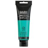 Liquitex akrilik boya, monopigmentli sanatçı pigmentleri, Parlak Su Yeşili, Akrilik boya - 118 ml tüp