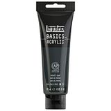 Liquitex Basics 1046310 monopigmente akrilik boya, sanatçı pigmentleri, solmaz, orta viskozite, aşivkalite, ipek parlaklığında kaplama, 118 ml tüp, payne's gri