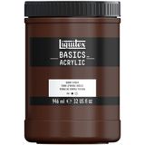 Liquitex Basics Akrilik Boya 946Ml Burnt Umber 128
